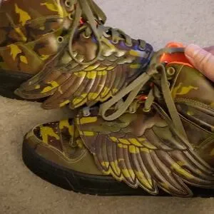 Adidas Jeremy Scott JS Camo Wings Sneakers NWOT Jeremy Scott x Adidas | Shoes | Adidas Jeremy Scott Js Camo  main image 4
